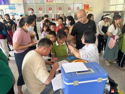 【越·广水】长岭镇平林中心小学： 补种脊灰疫苗 加强免疫保护