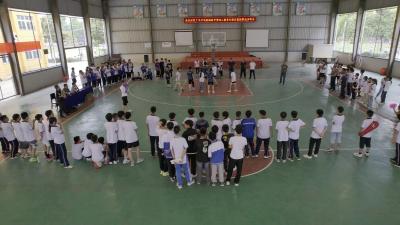 【越·广水】市实验初级中学举行篮球联赛决赛
