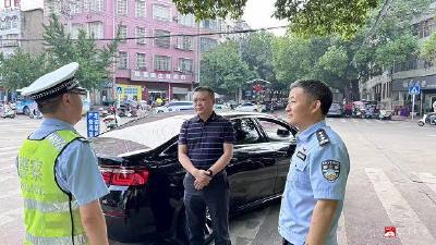 【越·广水】广水交警努力实现“平安高考”