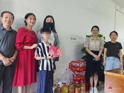 【悦•广水】看望困境儿童 助力健康成长