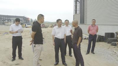 【越·广水】崔传金走访调研包保企业   协调解决发展难题