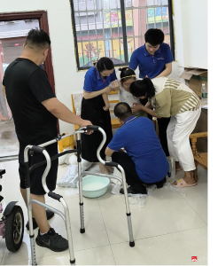 【悦·广水】余店镇社工站：关爱残疾人，为残疾人助“行”