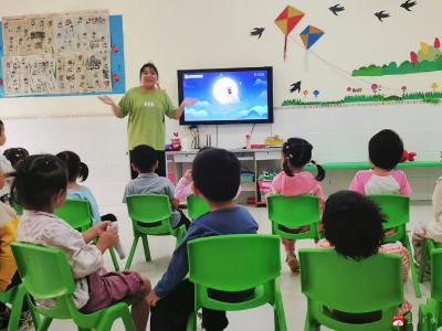 广办三小教联体西河幼儿园举行中秋主题活动