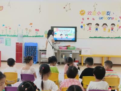 广办三小教联体西河幼儿园开展预防秋季传染病教育活动