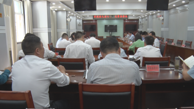 【越·广水】崔传金主持召开市政府九届七十一次常务会议