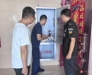 【悦·广水】双桥社区与市消防大队联合开展消防安全检查