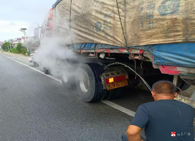 【越·广水】骆店镇：辅警执勤遇危机  迅速行动除隐患