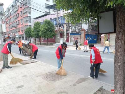 【越•广水】余店镇：集镇街区焕新颜 全民同乐迎国庆