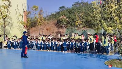 【越·广水】消防在童心，安全护童行  ——永阳幼儿园举行消防演习活动