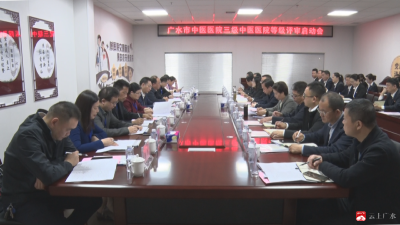 【越·广水】以评促改 以评促建 以评促进！市中医医院接受三级中医医院等级评审