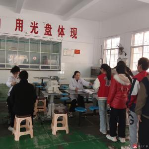 【阅·广水】余店镇中心中学开展学生视力普查活动