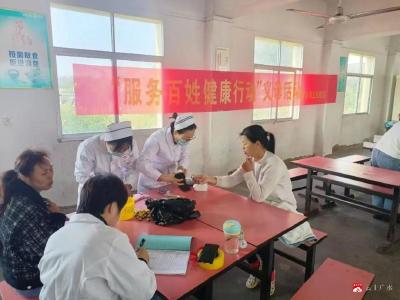 【越·广水】李店镇卫生院开展“服务百姓健康行动”大型义诊活动