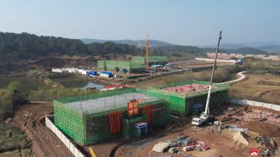 【越·广水】55天！随信高速房建项目首个单体结构顺利封顶