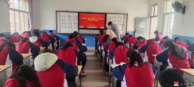 【越·广水】情暖冬日  书写经典 ——骆店中学举行硬笔书法比赛