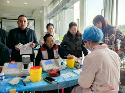 【悦•广水】武胜关镇开展无偿献血活动