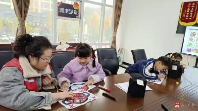 【阅·广水】“冬日暖心•童绘火锅”双桥社区少儿美育课响了