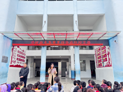 【越·广水】骆店镇中心小学开展诺如病毒预防知识宣讲活动