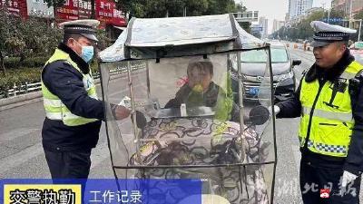 【越·广水】广水交警集中开展城区交通秩序整治