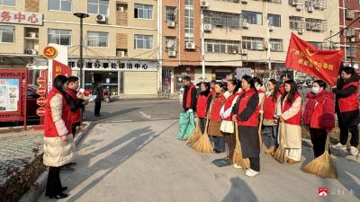 【越·广水】城郊街道：“青”力“青”为   共筑“清洁家园”