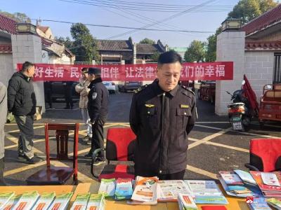 【越•广水】郝店市场监管所：法律宣传进社区安全知识入民心