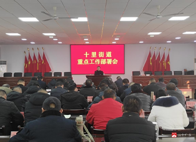 【越·广水】十里街道组织召开重点工作部署会