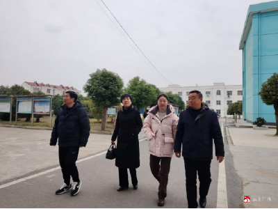 【悦·广水】永阳学校渡蚁桥校区一行到骆店镇中心小学看望支教教师
