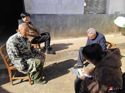 【越·广水】入户了解低保家庭，确保政策的精准实施