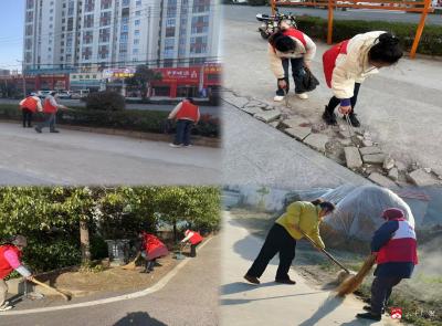 【越·广水】展巾帼风采   净美丽家园——城郊街道“清洁家园”在行动