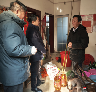 【越·广水】余店镇：常态化走访联系  岁寒情浓暖兵心