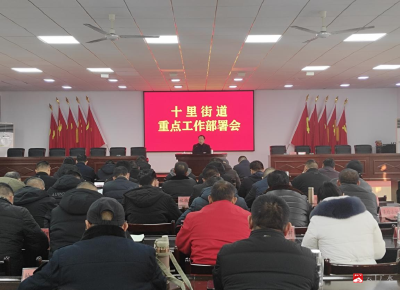 【越·广水】十里街道组织召开重点工作部署会
