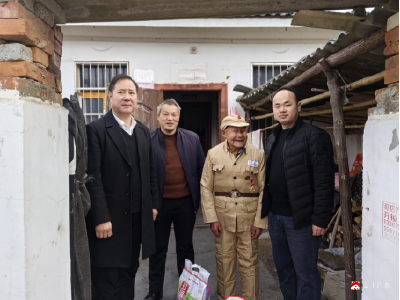 【越·广水】走访慰问老兵 致敬最可爱的人
