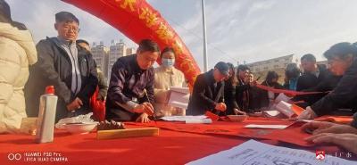 【悦·广水】市诗词楹联学会：义务写春联300多副