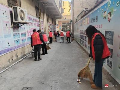 【悦·广水】胜利街社区:文明行动辞旧岁 清洁家园迎新春