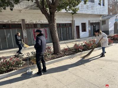 【越·广水】关庙镇中心中学：党员师生齐动手，“清洁家园”同行动