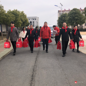 【悦•广水】骆店镇中心小学：爱心企业情系教育   让爱传递