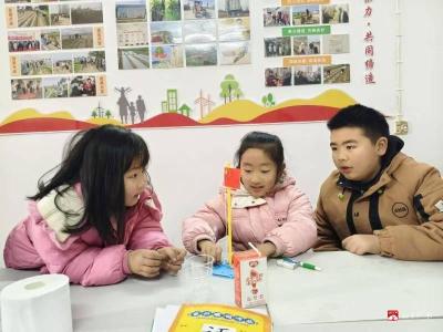 【悦•广水】杨寨镇“寒假学堂”爱心托管班开课啦