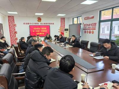 【越·广水】十里街道召开2024年度村（社区）纪检委员述职测评会