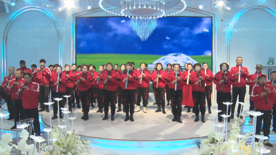 【越·广水】一根电吹管 吹响幸福年