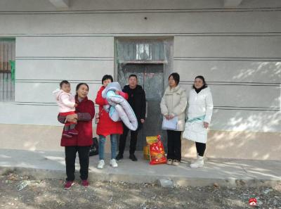 【悦·广水】关庙镇开展迎新春送温暖—关爱孤儿、事实无人抚养儿童活动