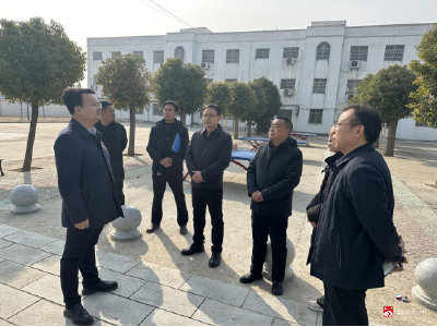【越·广水】骆店镇领导到骆店镇中心小学督导检查春季开学工作