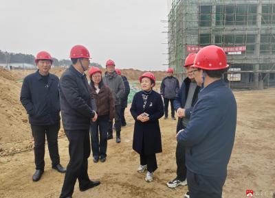 【越·广水】黄秋菊一行调研杨寨镇中心幼儿园项目建设工作