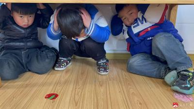 【阅·广水】“安全守护，‘童’筑未来”  ——广办中心幼儿园地震演习