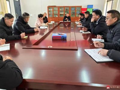 【越·广水】广办武元中学召开2025年春季开学工作部署会议
