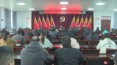 【越·广水】市经济开发区召开凝心聚力助力支点建设暨2025年干部大会