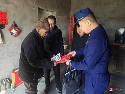 【越·广水】广水：消防宣传进农村 传播安全好声音