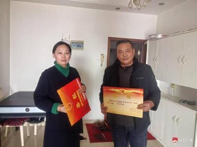 【越·广水】应山街道三里河社区：军营建功业 喜报家乡传