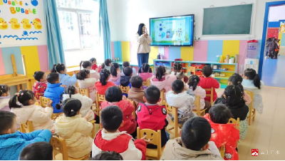 【越·广水】幼迎春季 共护健康  ——广办中心幼儿园开展春季传染病预防宣传活动
