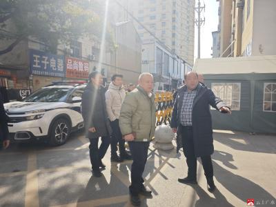【越·广水】省教育厅省公安厅领导来校督查春季开学工作