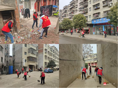 【越·广水】余店镇：志愿服务齐动员 清洁行动你我他