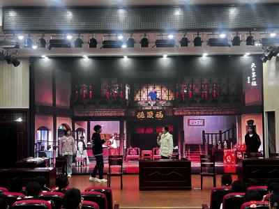 【阅·广水】戏聚舞台，传承经典 ——蔡河镇中心中学学生倾情演绎话剧《天下第一楼》